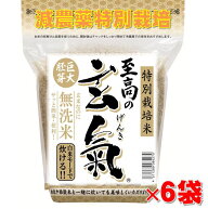 【至高の玄氣】1.5kg×6袋（9kg 真空パック）【特別栽培／数量限定】巨大胚芽の発芽玄米白米モード炊ける…