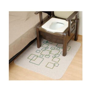 介護用トイレ補助マット ポータブルトイレ用消臭・防水マット R リッチェル