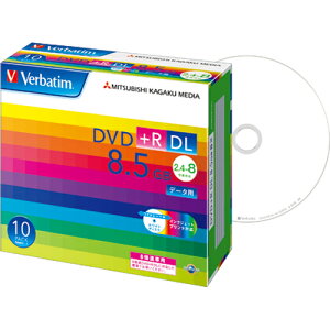 f[^pDVD+R DL 8.5GB 8{ Chv^u 5mmXP[X 1pbN(10) DTR85HP10V1 o[xC^