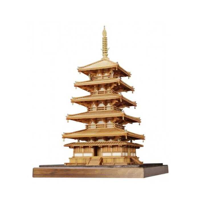 楽天市場】1/85 法隆寺五重塔(屋久杉) 小林工芸 : NO1元気爽快