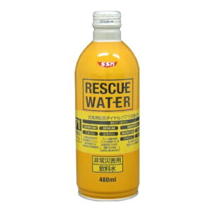 ܂Ƃߔ1P[X SSK RESCUE WATER ЊQp 480ml×24{ Hi
