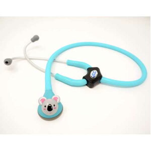 【一般医療機器】 アニマル聴診器ADIMALS ライトブルー(コアラ) 全長76cm 重量85g AD718LB ユーメド貿易