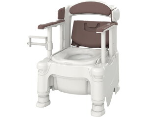 安寿 ポータブルトイレ FX-30 らくゾウくん 標準便座 532-956 アロン化成 TAISコード:00221-000689