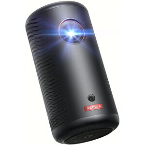�A���J�[�W���p�� Google TV���ڃ��o�C���v���W�F�N�^�[ NEBULA Capsule 3 Full HD 200ANSI���[���� �u���b�N D2425N D2425N11 �A���J�[�W���p�� #