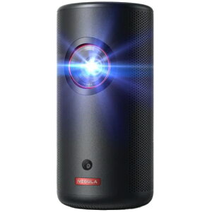 �A���J�[�W���p�� Google TV���ڃ��o�C���v���W�F�N�^�[ NEBULA Capsule 3 Laser FullHD 300ANSI���[���� �u���b�N D D2426N12 �A���J�[�W���p�� #