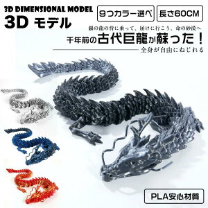 3D ���f�� 60cm �� �h���S�� �� �������� �q�� �����i �܂��@ �ِ��E �E�� ���Ǝւ̑��� PLA���S�ގ� �S�g�ғ� �u���b�N �m��ߋ�