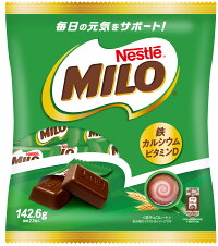メール便【ミロ ビッグバッグ 1袋(142.6g)】ネスレ MILO Nestle チョコレート 鉄 カルシウム ビタミンD
