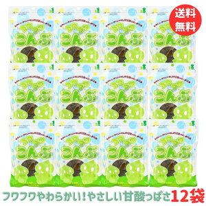 お買い物マラソン 期間中店舗ポイント2倍 送料無料【フワフワ昆布 40g×12袋セット】酢昆布 上田昆布 北海道産 食物繊維