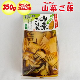 炊き込みごはんの素 山菜ご飯 350g 交和物産【長野県埴科郡 送料別】【NS】