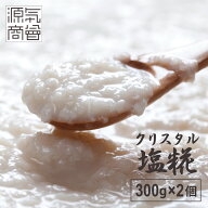 ＜2025年12月度月間優良ショップ受賞＞【2個セット】 無添加 塩麹 『 源気商会の塩糀 300g ×2個』 クリ…