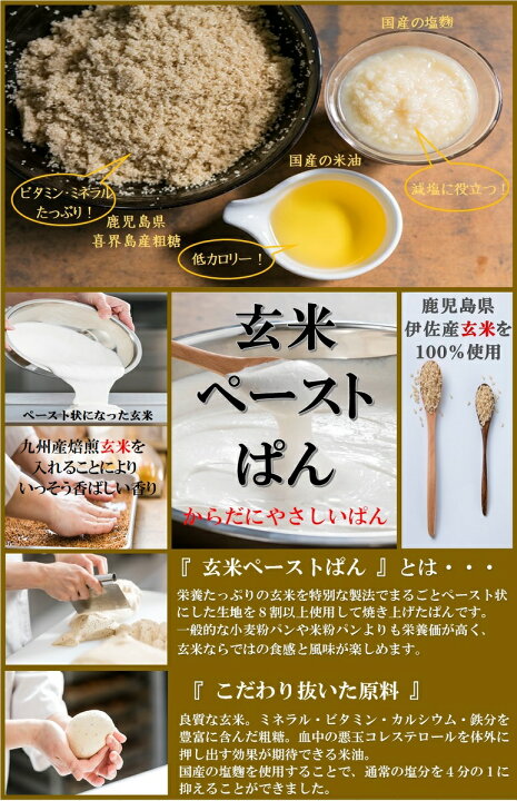 楽天市場 農家直送 玄米ペーストあんぱん 5個セット 国産極上あん使用 冷凍パン お取り寄せ 低カロリー 低糖質 糖質制限 パン 夜食 おきかえ 食パン プレゼント 贈り物 詰め合わせ 玄米パン 添加物不使用 伊佐米使用 保存食 7種類14個お試しlセットと同梱で送料