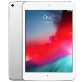 Apple 79型 iPad mini 5 Wi-Fi+Cellular SIMフリー 64GB シルバー Retinaディスプレイ タブレット PC Touch ID 中古 A2124 MUX62J/A