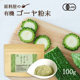 有機 オーガニック ゴーヤ 粉末 国産 大分県産 1袋100g 約33日分