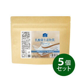 健康食品の原料屋 乳酸菌 生産物質 粉末 国産 乳酸菌 サプリ サプリメント 約4ヵ月分 70g×5袋