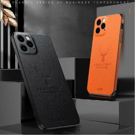 GeeCase Bold iPhone専用ケース オレンジ 全機種対応 高耐久 スタイリッシュ 防汚 撥水 指紋付着防止 生活防水 防塵 カメラ保護 交換性あり TPU素材 人工皮革 傷つきにくい はがれにくい