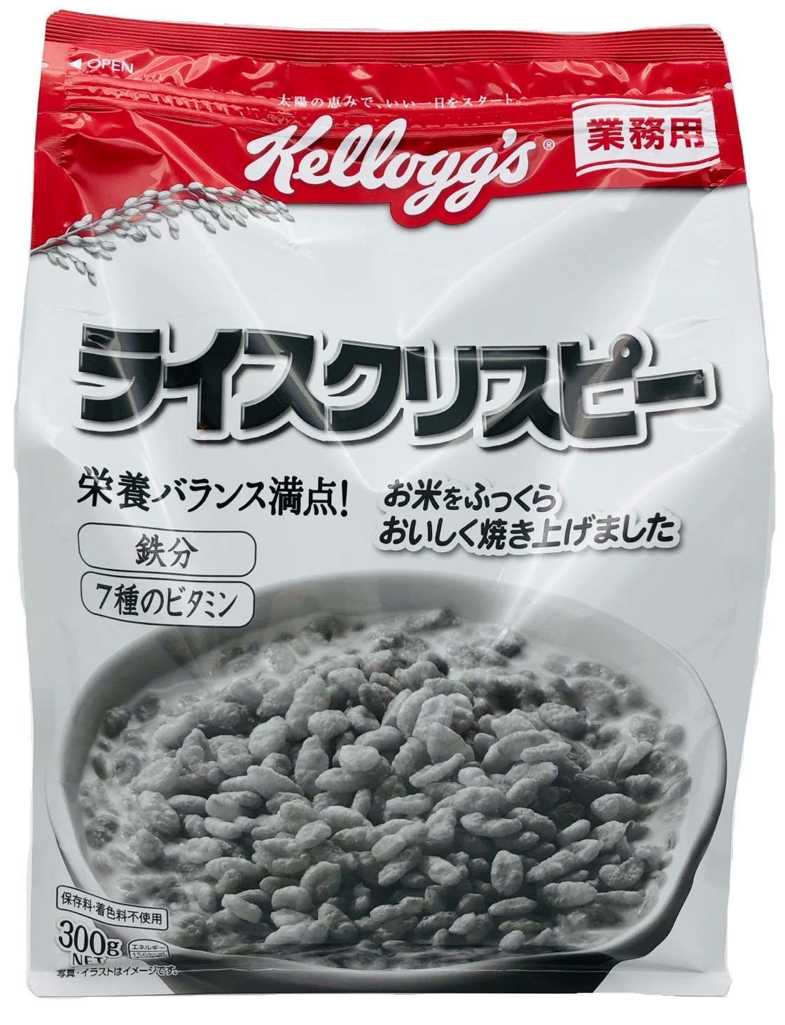 朝食シリアル ケロッグ ライスクリスピー 300g×6袋セット Kellogg