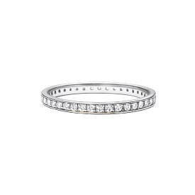 【新作半額クーポン】モアサナイト リング フルエタニティ 指輪 レディース アクセサリー k18 18金 18K コーティング 金属アレルギー対応 7号 9号 11号 13号 ピンキー ゴールド シルバー ホワイト ゴールド ピンクゴールド ピンク 送料無料 保証付き 高級 人気 Velenette