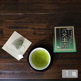 ハラダ製茶 高級煎茶ティーバッグ 八女玉露 ナイロンテトラTB 10P【メール便不可】