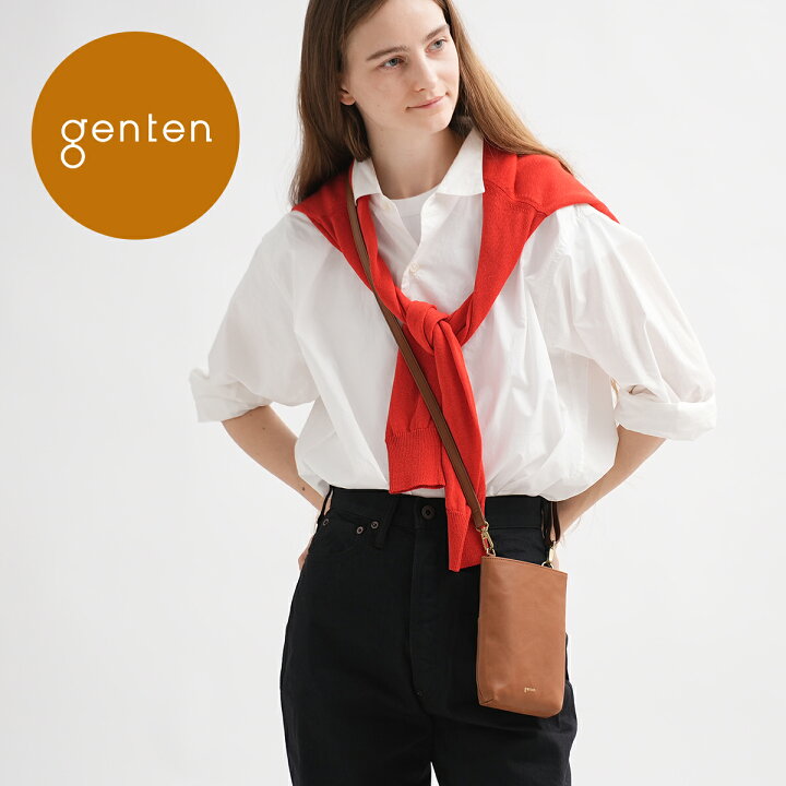 楽天市場】【ゲンテン公式】 genten 49290 ゲンテン カーフ スマホ  
