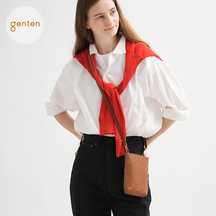 楽天市場】【ゲンテン公式】 genten 49290 ゲンテン カーフ スマホ 