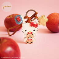 【ゲンテン公式】 genten 46190 ゲンテン ハローキティ ワクワクチャーム「タイニーチャム」本革 チャー…