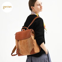 楽天市場】genten バッグ（カラーブラウン）（バックパック・リュック 