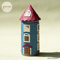 【ゲンテン公式】 genten 46156 ゲンテン MOOMIN collection ペンケース「ムーミンやしき」新作★本革 ペ…