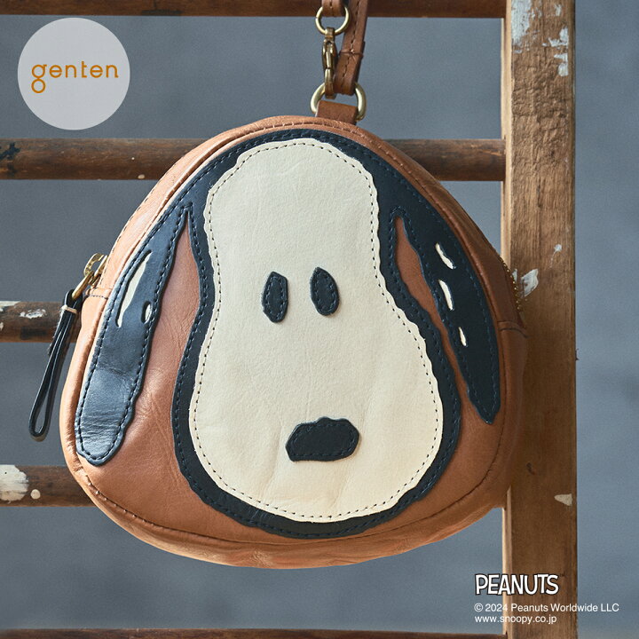 楽天市場】【ゲンテン公式】 genten 46123 ゲンテン PEANUTS ポーチ  