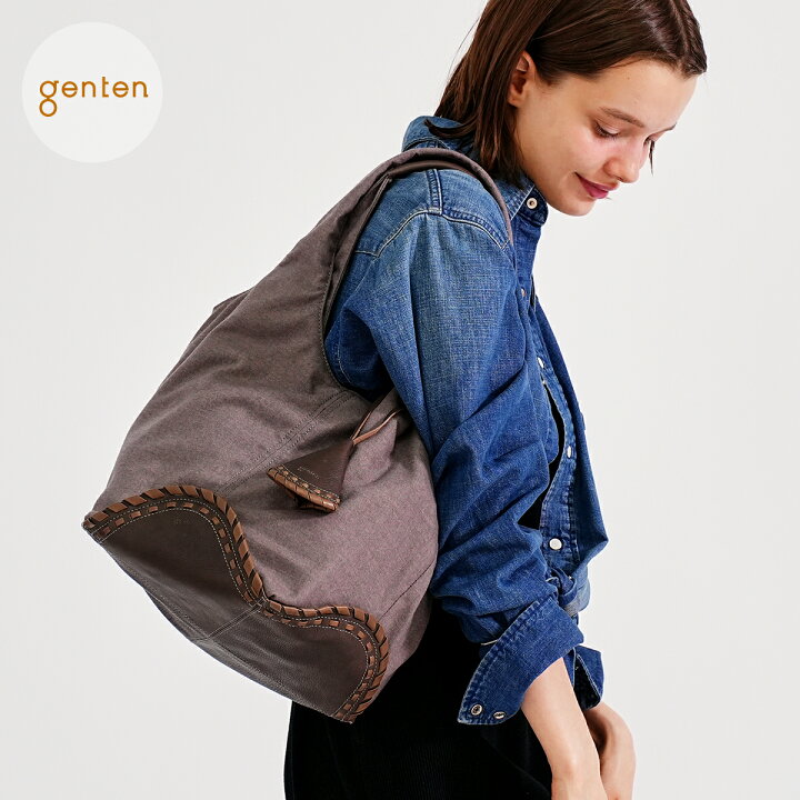楽天市場】【ゲンテン公式】 genten 44755 ゲンテン プラッド本革 