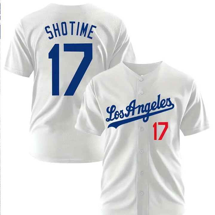 楽天市場】ユニフォーム 大谷 ショータイム ドジャース 17番 ロス 