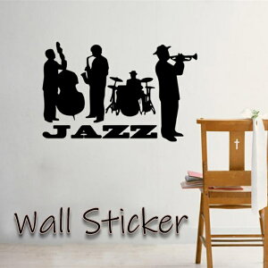 �E�H�[���X�e�b�J�[ JAZZ �W���Y �C���e���A �� �X�e�b�J�[ �o���h ���r���O���[�� �Q��