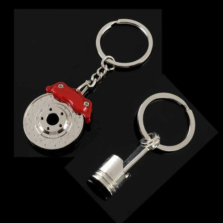 楽天市場 キーホルダー ブレーキローター シリンダー ピストン かっこいい 車好き たまらない ジェントルブリーズ