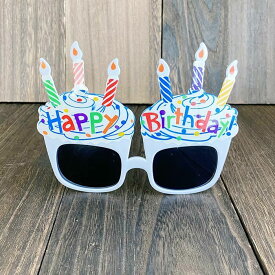 HappyBirthday ハッピーバースデー サングラス バースデーキャンドル おもしろい 仮装 ファニーグラス コスプレ パーティー