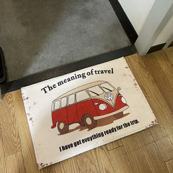 楽天市場】ワーゲンバス ビートル スクーター 自転車 マット フロア  