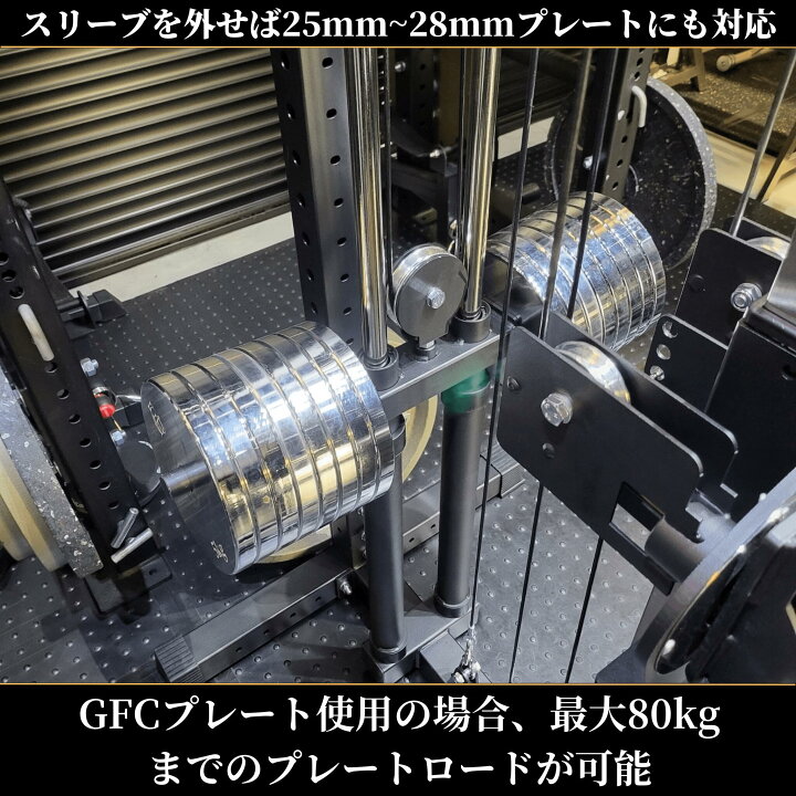 楽天市場】GFCコンパクトファンクショナルトレーナー 『プレートロード 