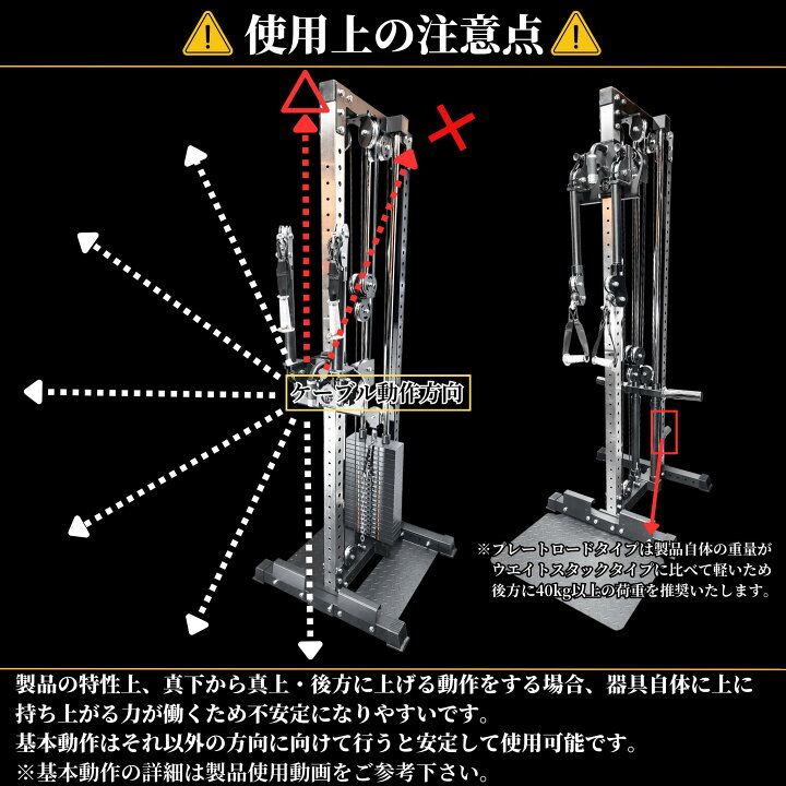 楽天市場】GFCコンパクトファンクショナルトレーナー 『プレートロード 