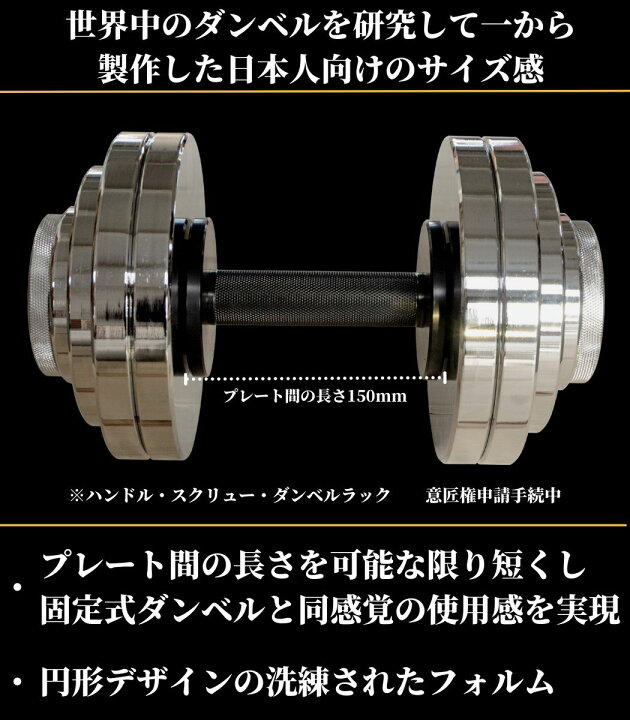 楽天市場】GFCダンベルセット SET1（MAX33.3kg 