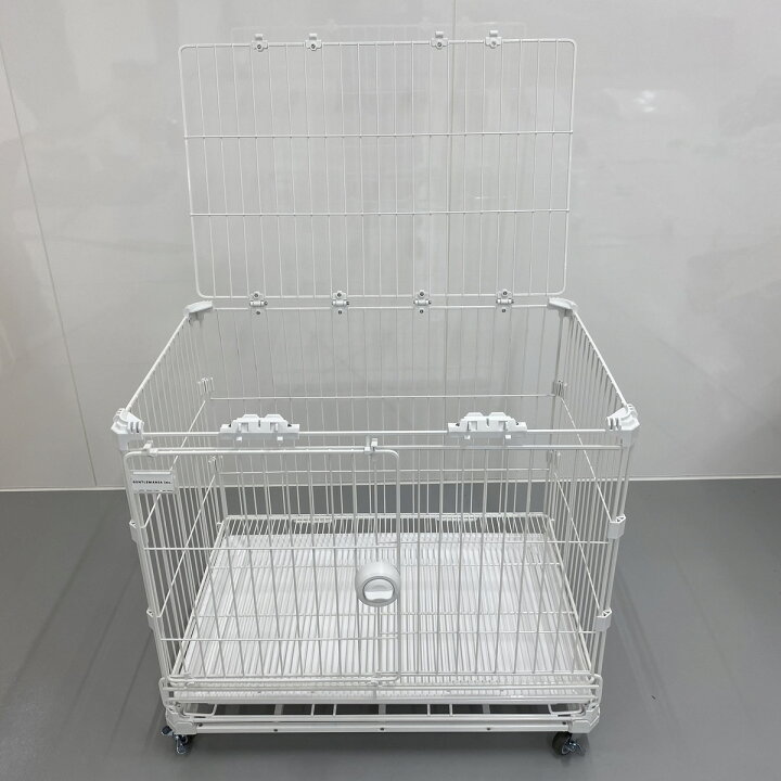 楽天市場】中サイズ 重ねられるケージ(組み立て済み完成品) 犬 ケージ  