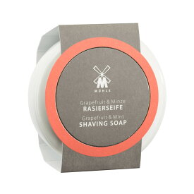 【ミューレ公式】ミューレ SKIN CARE シェービングソープ（磁器製ボウル付属） ／グレープフルーツ＆ミント Grapefruit and Mint RN2GM 髭剃り ひげ剃り スキンケア ギフト ヒゲソリ 父の日 プレゼント