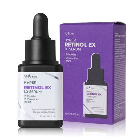 送料無料 イズエンツリー isntree ハイパー レチノールEX 1.0 セラム 20ml ハリケア シワケア
