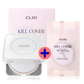 送料無料 CLIO クリオ キルカバー ファンウェアクッション ザ・オリジナル 企画 SPF50+ PA+++ 本品 + 詰め替え