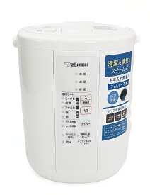 【保証付】【500円クーポン発行中】ZOJIRUSHI スチーム式加湿器 EE-RS35-WA