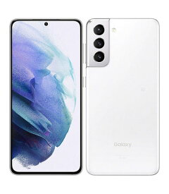 【中古】【安心保証】 Galaxy S21 5G SCG09[256GB] au ファントムホワイト