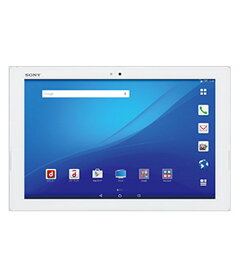 【中古】【安心保証】 Xperia Z4 Tablet SO-05G[32GB] docomo ホワイト