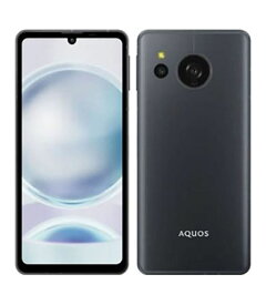 【中古】【安心保証】 AQUOS sense8 SHG11[128GB] SIMフリー コバルトブラック JCOM版