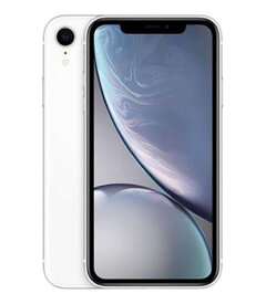 【中古】【安心保証】 iPhoneXR[64GB] UQモバイル MT032J ホワイト