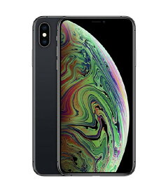 【中古】【安心保証】 iPhoneXS Max[256GB] au MT6U2J スペースグレイ