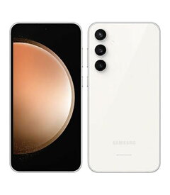 【中古】【安心保証】 Galaxy S23 FE SCG24[256GB] au クリーム