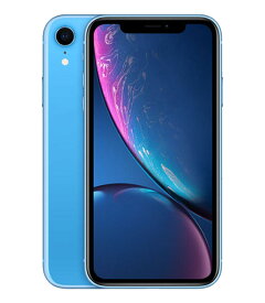 【中古】【安心保証】 iPhoneXR[64GB] au MT0E2J ブルー