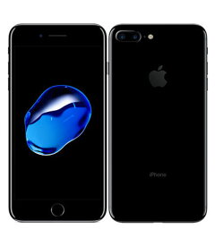 【中古】【安心保証】 iPhone7 Plus[128GB] SIMフリー MN6K2J ジェットブラック